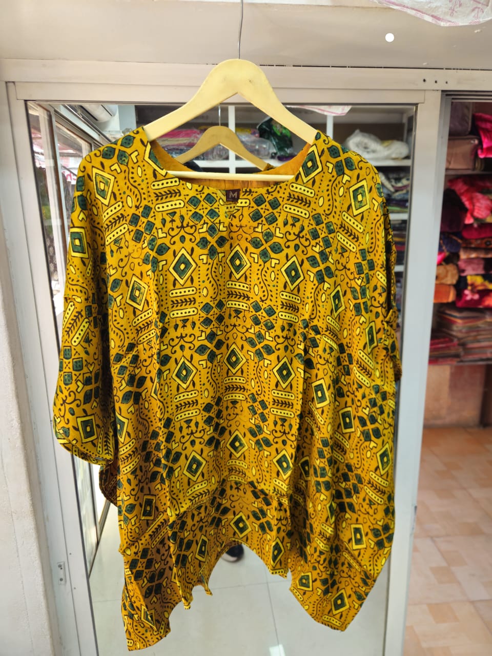 Kutch Poshak exclusive Modal Silk Kaftan Top