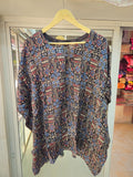 Kutch Poshak exclusive Modal Silk Kaftan Top