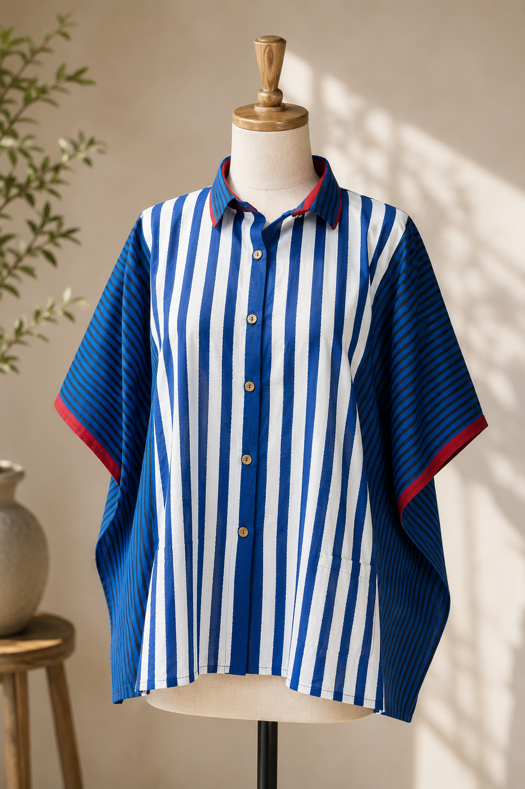 Cotton Kaftan Shirt