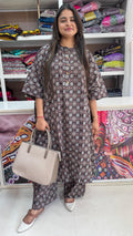Beautiful Kaftan Style Kurta Set showcasing premium design - Kutch Poshak