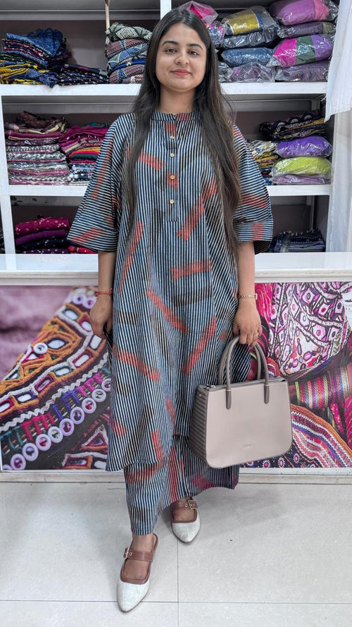 Kutch Poshak exclusive Kaftan Style Kurta Set