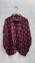 Kutch Poshak exclusive Dola Silk Kaftan Shirt