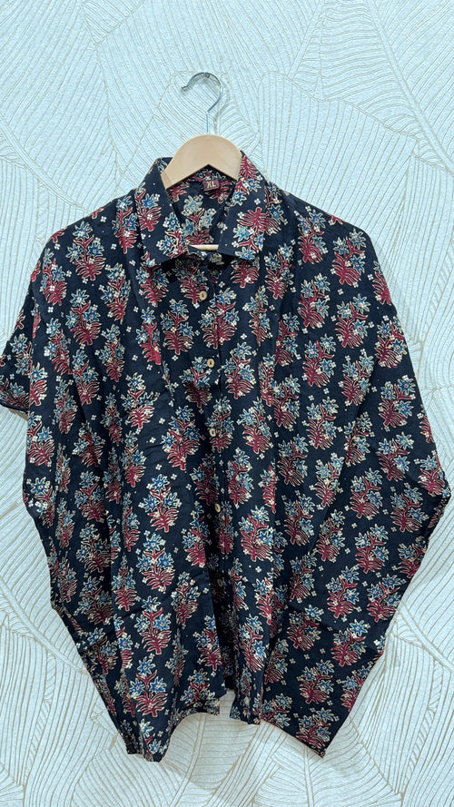 Kutch Poshak exclusive Dola Silk Kaftan Shirt