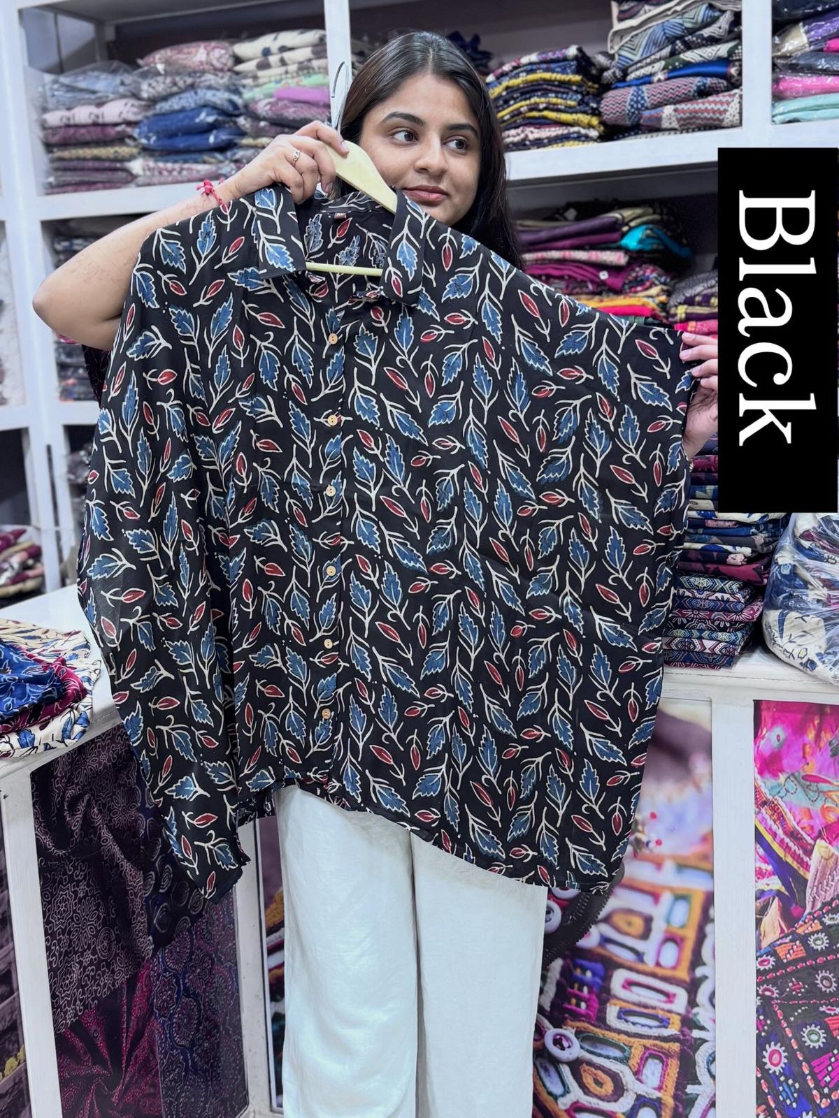 Premium Modal Silk Kaftan Shirts by Kutch Poshak