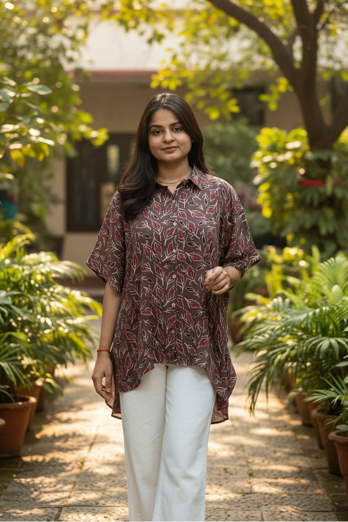 Premium Modal Silk Kaftan Shirts