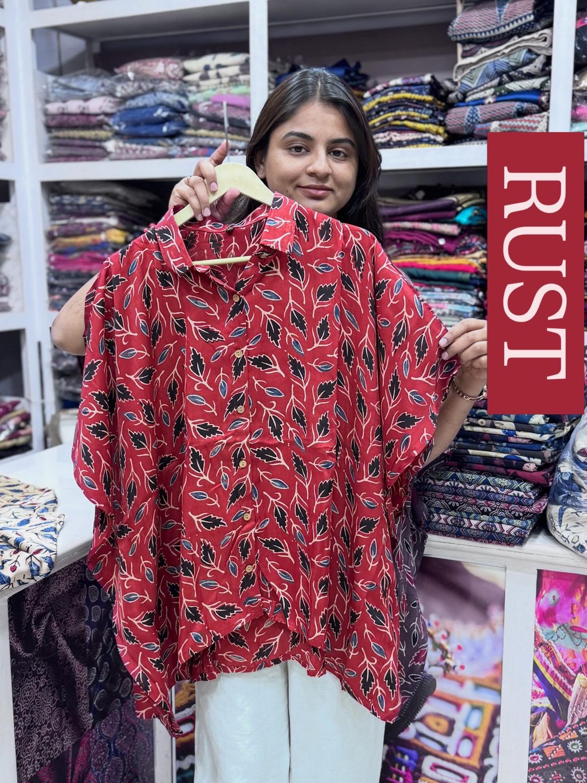 Premium Modal Silk Kaftan Shirts by Kutch Poshak