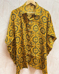 Premium Modal Silk Kaftan Shirt from Kutch Poshak
