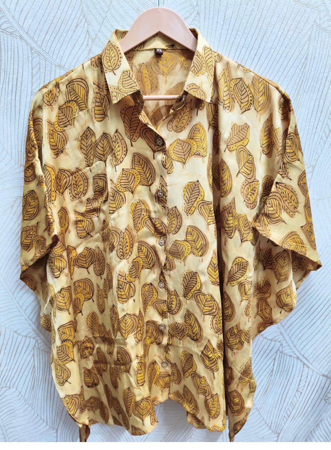 Kutch Poshak exclusive Premium Modal Silk Kaftan Shirt