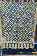 Kutch Poshak exclusive Pure Khadi Georgette Hand Bandhej Dupatta
