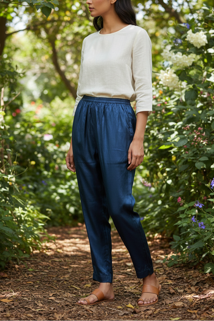 Pure Mashru Silk Pant