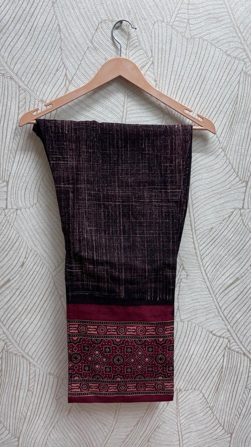 Beautiful Brush print kaftan Co-Ord set showcasing premium design - Kutch Poshak