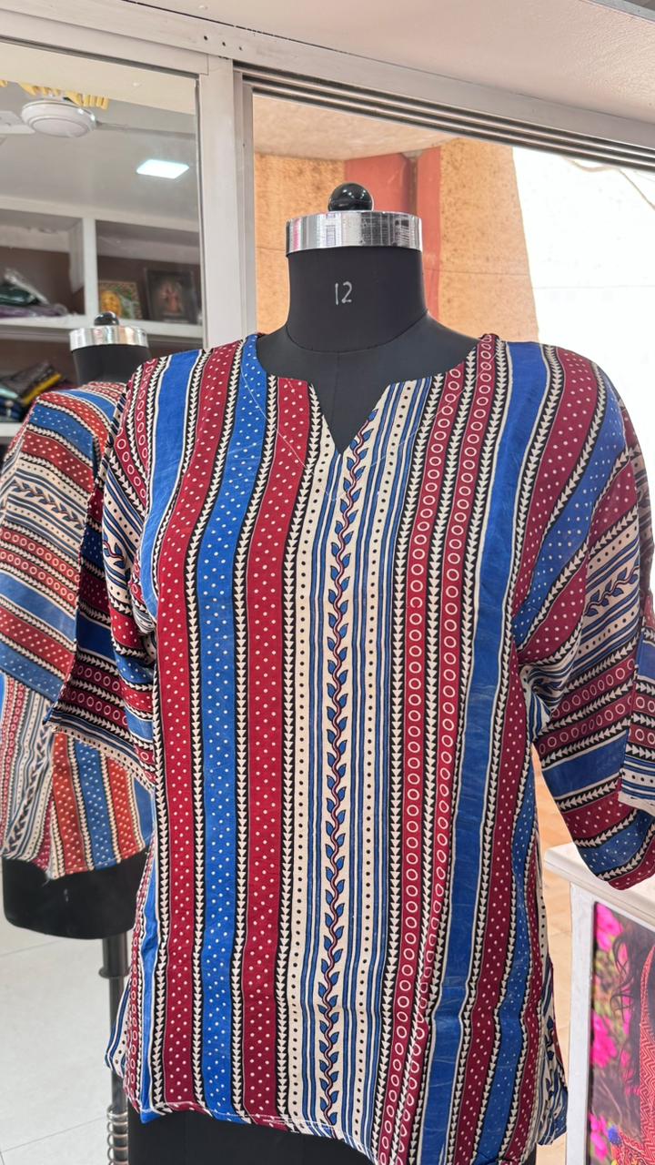 Pure modal silk oversized Tunic-Top by Kutch Poshak