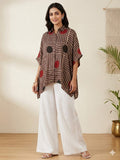 Modal Silk Kaftan Shirt