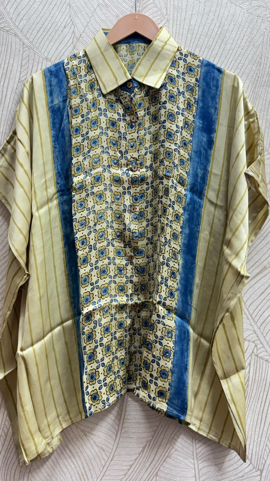 Modal Silk Kaftan Shirt