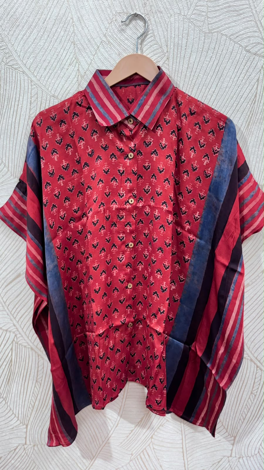 Modal Silk Kaftan Shirt