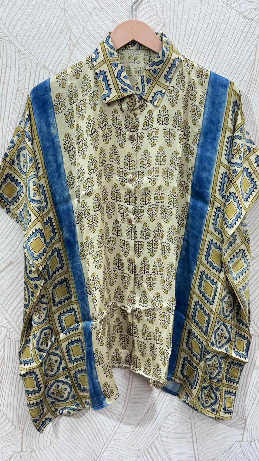 Modal Silk Kaftan Shirt