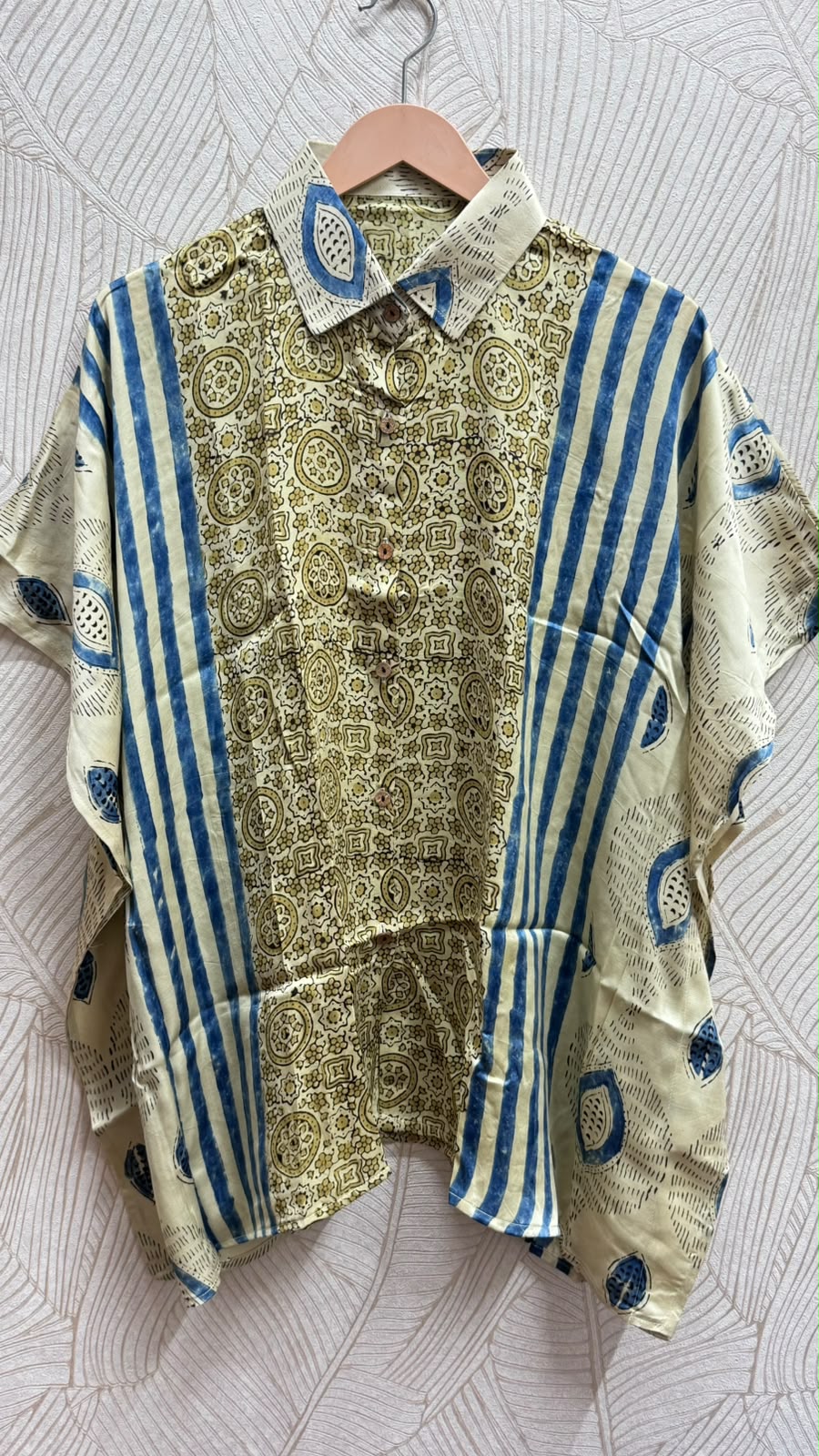 Modal Silk Kaftan Shirt