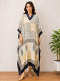 Modal Silk V-neck Kaftan