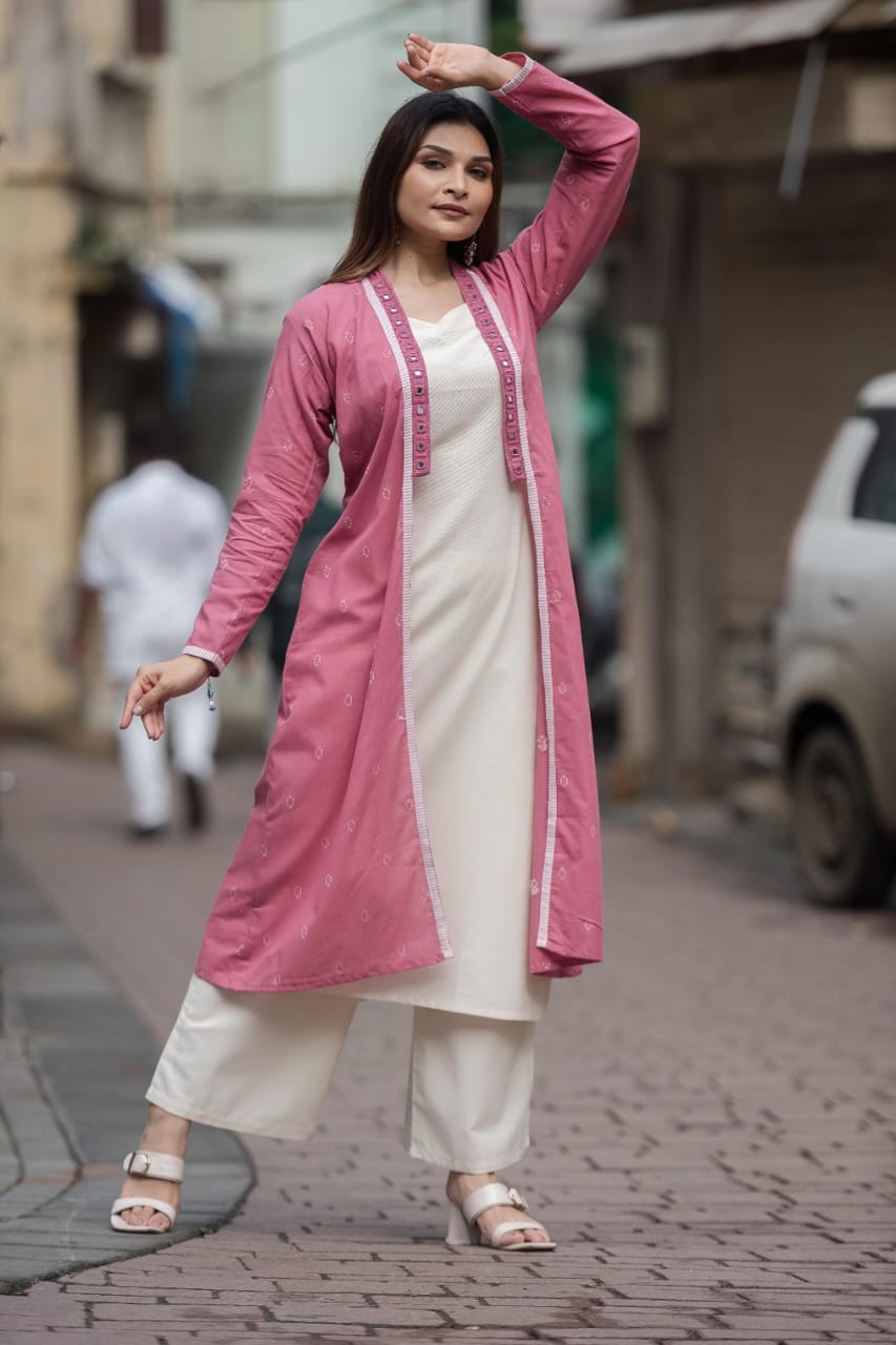 Jamdani Cotton 3pc Set