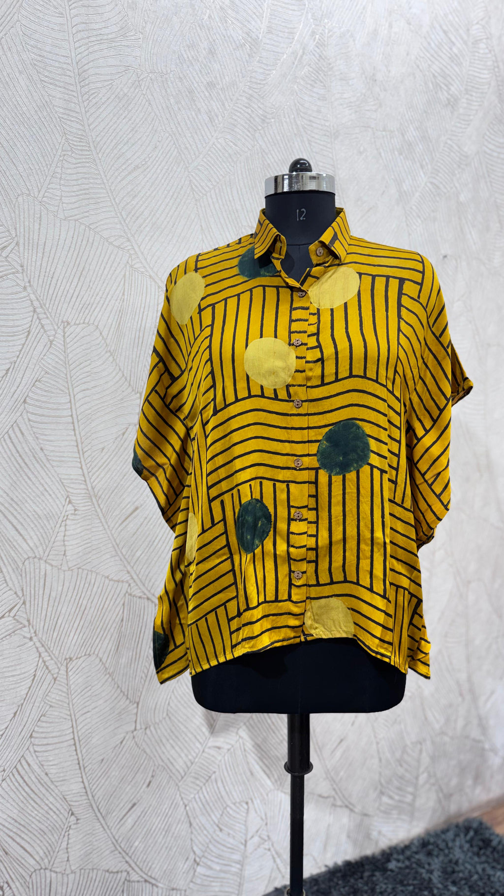 Modal Silk Kaftan Shirt