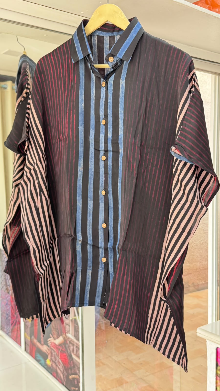 Modal Silk Kaftan Shirt