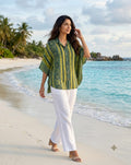 Modal Silk Kaftan Shirt