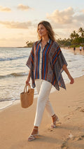 Modal Silk Kaftan Shirt