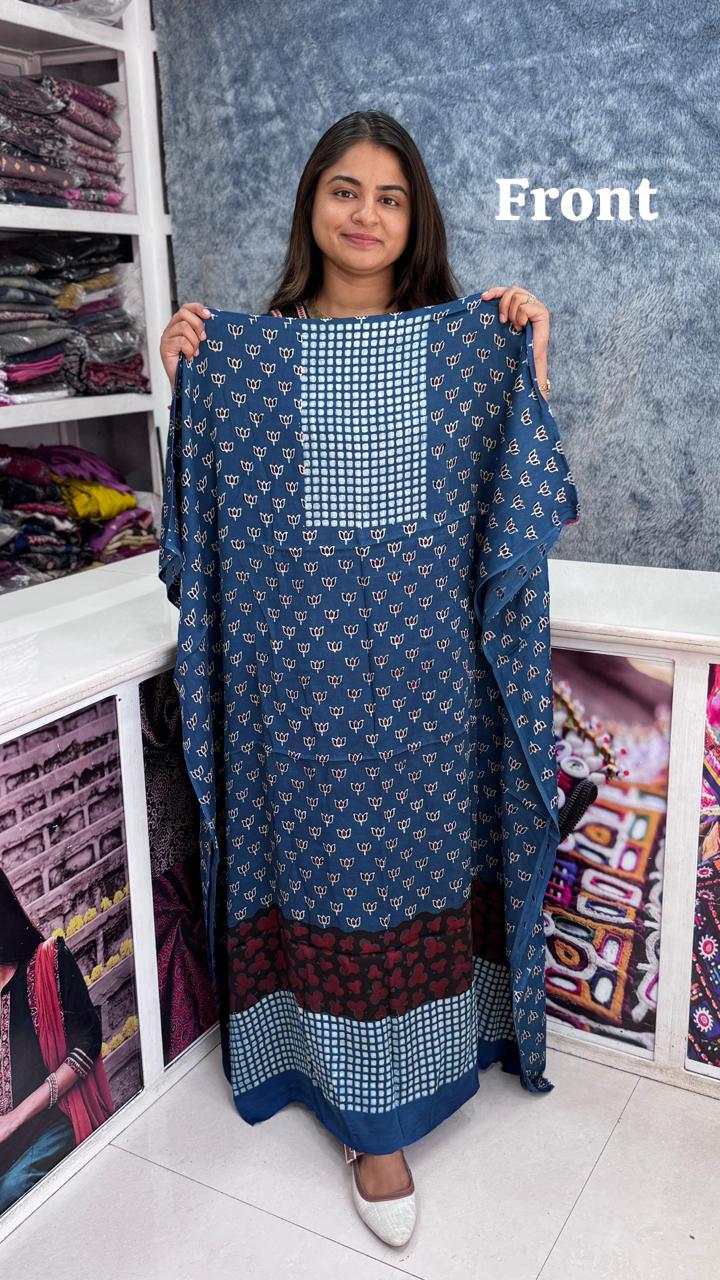 Modal Silk Designer Top/Kurta Fabric