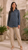 Pure Natural Ajrakh Full Sleeve Shirts
