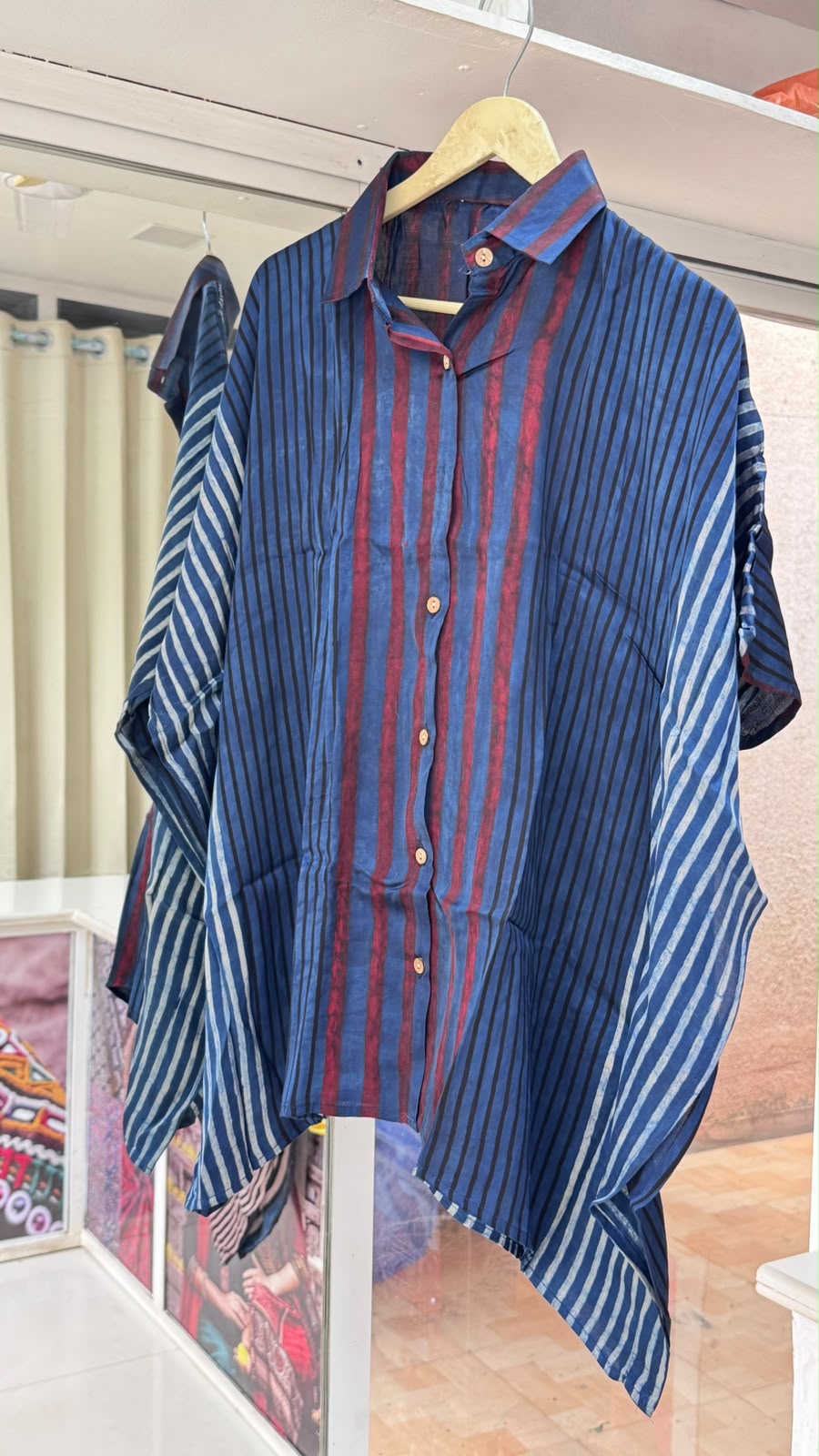 Modal Silk Kaftan Shirt