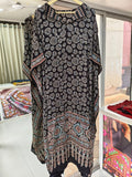 Pure Modal Silk V neck Kaftan