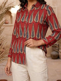 Pure Natural Ajrakh Full Sleeve Shirts