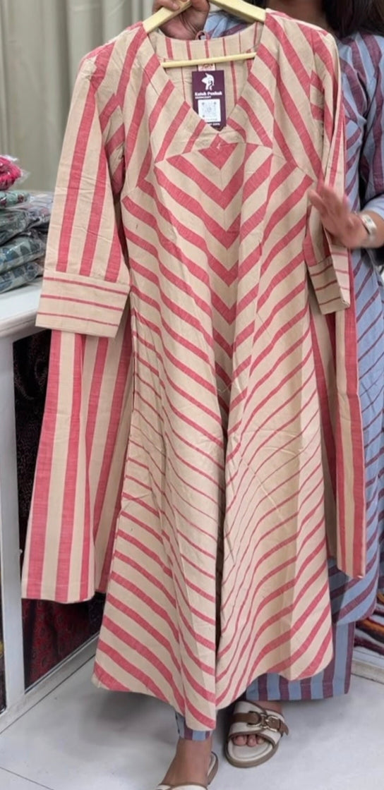 Cotton Designer Kurta+Plazo