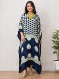 Modal Silk V-neck Kaftan