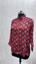 Pure Natural Ajrakh Full Sleeve Shirts
