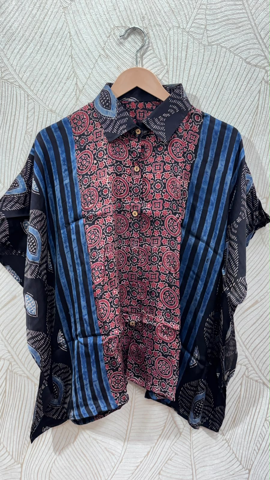 Modal Silk Kaftan Shirt