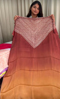 Premium Modal Silk Unstitched Shibori Kaftan