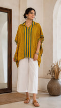 Modal Silk Kaftan Shirt