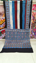 Pure Modal Silk Ajrakh Stole by Kutch Poshak