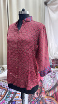 Modal Silk Antifit Ajrakh Shirts