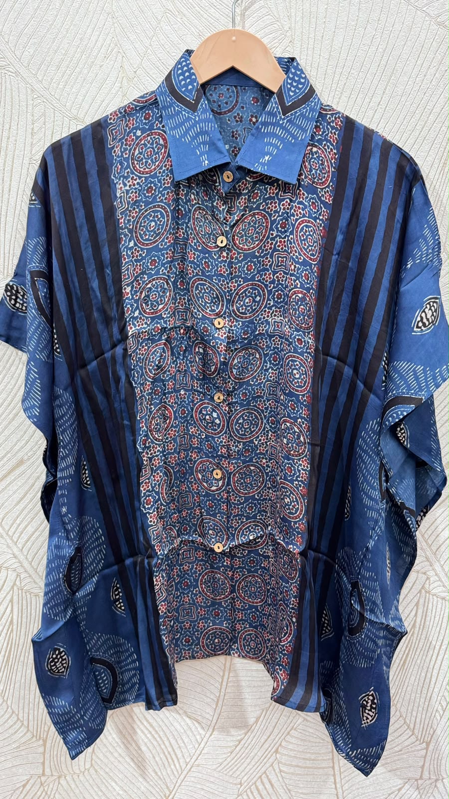 Modal Silk Kaftan Shirt