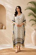 Pure Modal Silk V neck Kaftan