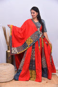 Cotton Ajrakh Chaniyacholi