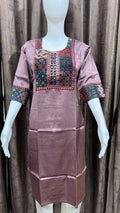 Beautiful Mashru Silk Designer Kurti showcasing premium design - Kutch Poshak