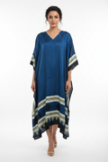 Pure Modal Silk V neck Kaftan