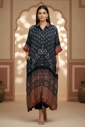 Bandhej×Ajrakh Long Shirt Kaftan