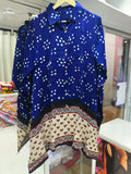 Bandhej×Ajrakh Kaftan Shirt
