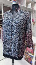 Modal Silk Antifit Ajrakh Shirts