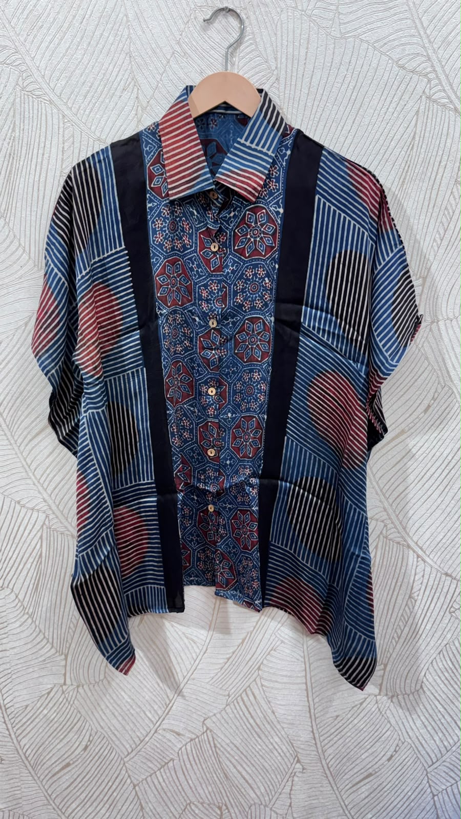 Modal Silk Kaftan Shirt