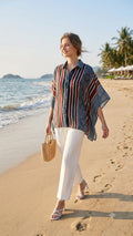 Modal Silk Kaftan Shirt